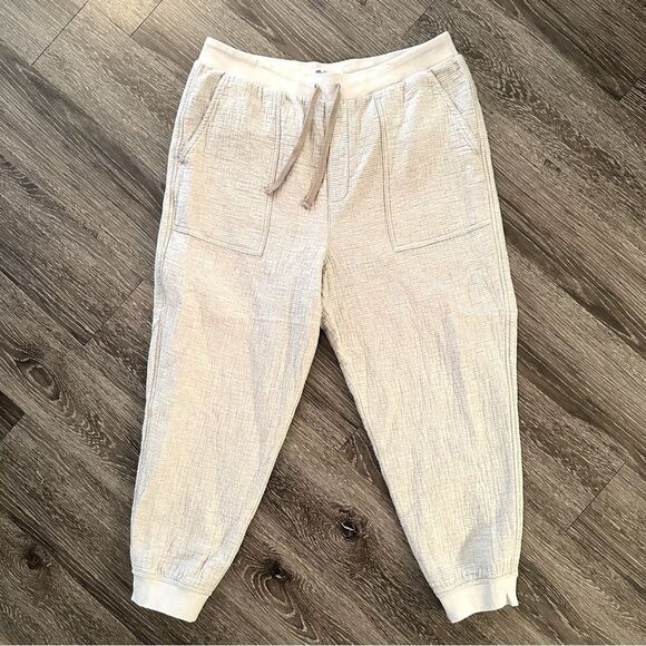 Madewell Waffleback Jogger Pants - Picture 1 of 6